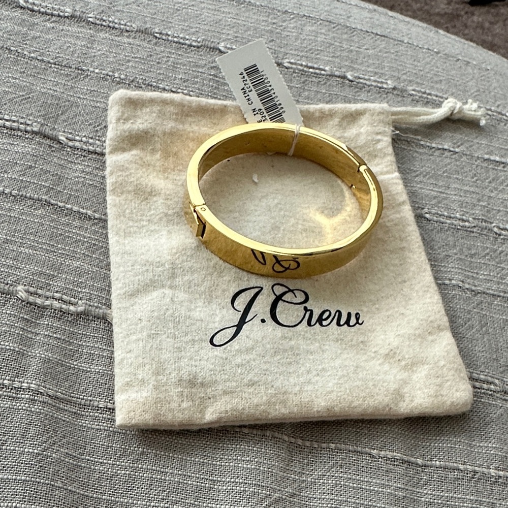 J.Crew Shiny Gold Bracelet